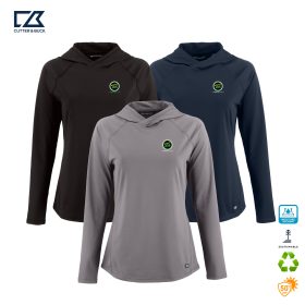 C&B Ladies' Prospect Recycled Featherlight Hooded Pullover. LCK00224 - DF/LC