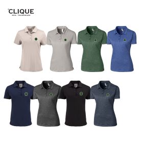 Clique Ladies' Charge Active Jersey Polo. LQK00079 -DF/LC