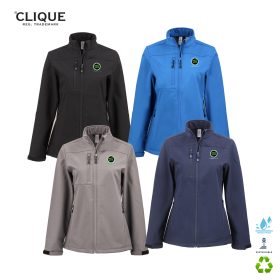 Clique Ladies' Tempest Waterproof Stretch Full-Zip Softshell Jacket. LQO00070