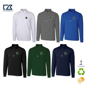 C&B Men's Traverse Stretch Eco 1/4-Zip . MCK00067 -DF/LC