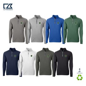 C&B Men's Adapt Eco Knit Stretch Recycled 1/4-Zip. MCK01143 -DF/LC