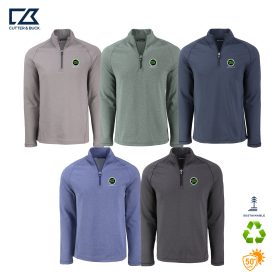 C&B Men's Peshastin Fleece Recycled 1/2-Zip Pullover. MCK01325