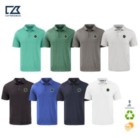 C&B Men's Coastline Recycled Polo. MCK01327 -DF/LC
