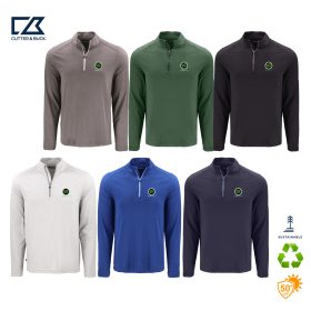 C&B Men's Coastline Eco Comfort Recycled 1/4-Zip. MCK01347 -DF/LC