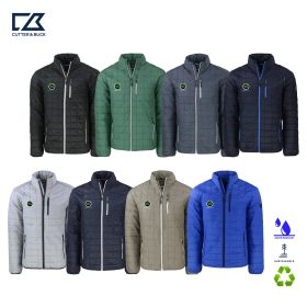 C&B Men's Rainier Insulated Recycled Full-Zip Puffer Jacket. MCO00018 -EMB/RC