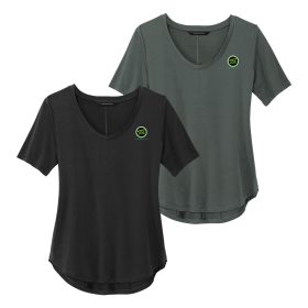 MERCER+METTLE&trade; Ladies' Stretch Jersey Relaxed Scoop. MM1017
