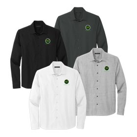 MERCER+METTLE&trade; Men's Long Sleeve Stretch Woven Shirt. MM2000
