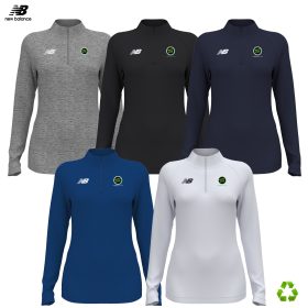 New Balance Ladies' Athletics Half Zip 2.0. TMWT748 - DF/LC