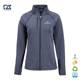 C&B Ladies' Peshastin Fleece Lined Recycled Full-Zip Jacket. LCK00200