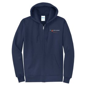 Adult Full-Zip Hooded Sweatshirt. PC78ZH