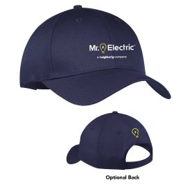 Six-Panel Twill Cap.  CP80