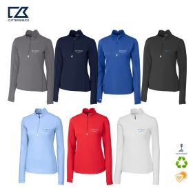 C&B Ladies' Traverse Stretch Eco 1/4-Zip Pullover. LCK00033 -DF/LC