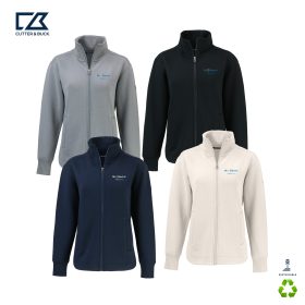 C&B Ladies' Roam Knit Recycled Full-Zip Jacket. LCK00162