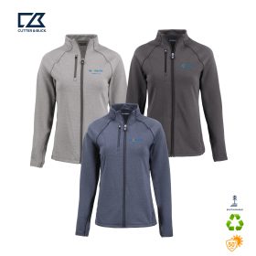 C&B Ladies' Peshatin Fleece Recycled Full-Zip Jacket. LCK00200