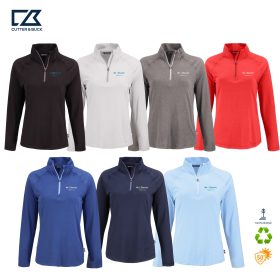C&B Ladies' Coastline Eco Comfort Recycled 1/4-Zip. LCK00210 -DF/LC