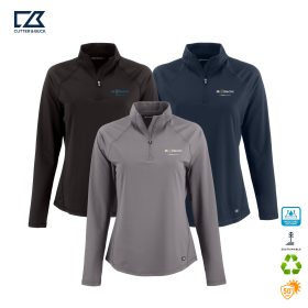 C&B Ladies' Prospect Recycled Featherlight 1/4-Zip. LCK00225 - DF/LC