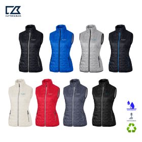 C&B Ladies' Rainier Eco Insulated Full-Zip Puffer Vest. LCO00008