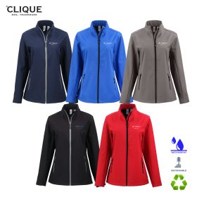 Clique Ladies' Tempo Recycled Stretch Full Zip Jacket. LQO00068
