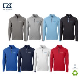 C&B Men's Adapt Eco Knit Stretch Recycled 1/4-Zip. MCK01143 -DF/LC