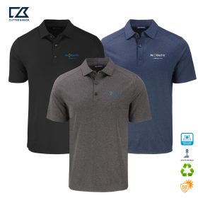 C&B Men's Forge Recycled Four-Way Stretch Polo. MCK01236 - DF/LC