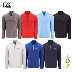 C&B Men's Coastline Eco Comfort Recycled 1/4-Zip. MCK01347 -DF/LC