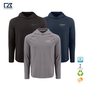 C&B Men's Prospect Recycled Featherlight Hooded Pullover. MCK01363 - DF/LC