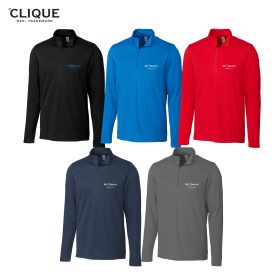 Clique Mens Ice Pique 1/2-Zip Tech . MQK00098 -DF/LC