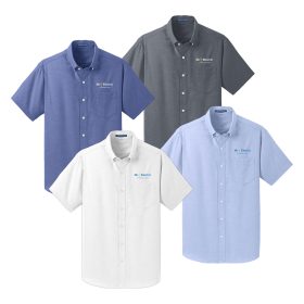 Men's Short Sleeve Oxford Shirt. S659