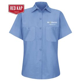 Ladies' Short Sleeve Work Shirt. SP23