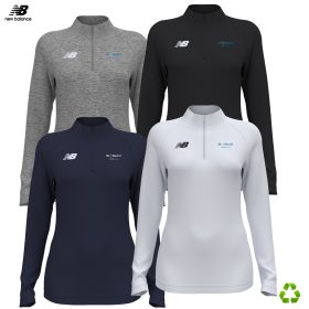 New Balance Ladies' Athletics Half Zip 2.0. TMWT748 - DF/LC