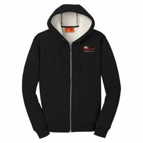 CornerStone&reg; Heavyweight Sherpa-Lined Hooded Fleece Jacket. CS625