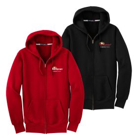 Super Heavyweight Full-Zip Hooded Sweatshirt.  F282