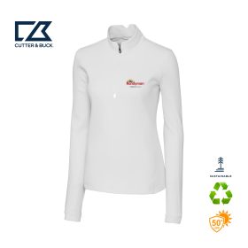 C&B Ladies' Traverse Stretch Eco 1/4-Zip Pullover. LCK00033 -DF/LC