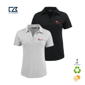 C&B Ladies' Coastline Recycled Dolman Polo. LCK00193 -DF/LC