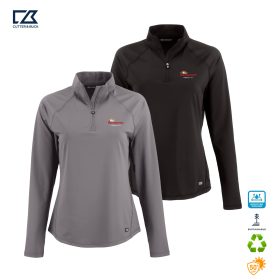 C&B Ladies' Prospect Recycled Featherlight 1/4-Zip. LCK00225 - DF/LC