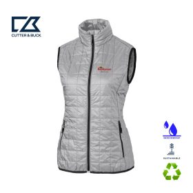 C&B Ladies' Rainier Eco Insulated Full-Zip Puffer Vest. LCO00008