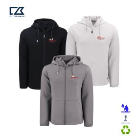 C&B Men's Roam Versatility Recycled Full-Zip Hoodie. MCK01345