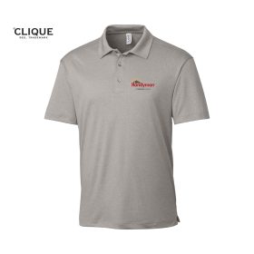 Clique Charge Active Men's Short Sleeve Polo. MQK00096 -DF/LC