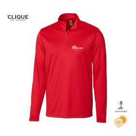 Clique Mens Spin Eco Performance 1/2-Zip . MQK00099 -DF/LC