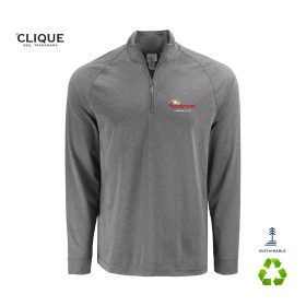 Clique Men's Dash Recycled 1/4-Zip . MQK00120 -DF/LC