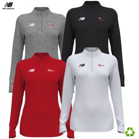 New Balance Ladies' Athletics Half Zip 2.0. TMWT748 - DF/LC