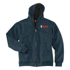 CornerStone&reg; - Heavyweight Full-Zip Hooded Sweatshirt with Thermal Lining.  CS620