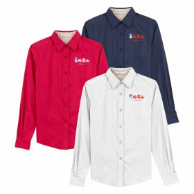 Ladies' Long Sleeve Easy Care Shirt.  L608