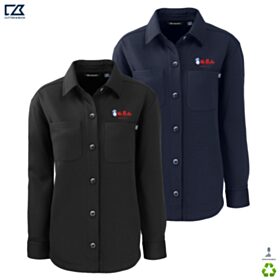 C&B Roam Recycled Buttery-Soft Knit Button Down Shirt Jacket. LCK00161