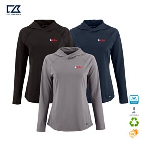 C&B Ladies' Prospect Recycled Featherlight Hooded Pullover. LCK00224 - DF/LC