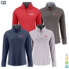 C&B Ladies' Forge Recycled Four-Way Stretch 1/4-Zip. LCK00227 - DF/LC