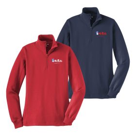 Ladies' 1/4-Zip Sweatshirt. LST253