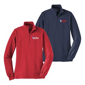 Ladies' 1/4-Zip Sweatshirt. LST253