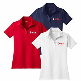 Ladies' Micropique Wicking Polo. LST650