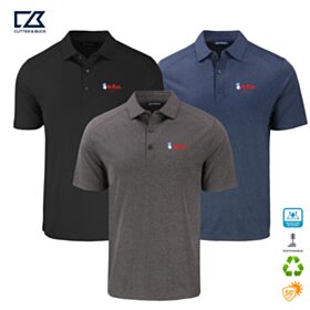 C&B Men's Forge Recycled Four-Way Stretch Polo. MCK01236 - DF/LC